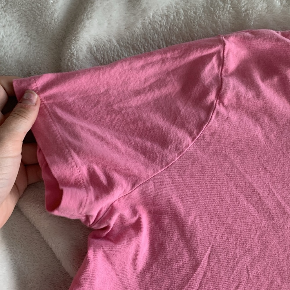 Zara Pink Short Sleeve T Shirt Women’s Small - Picture 2 of 5